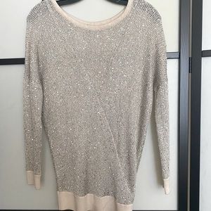 Guess Women’s Top, Champagne sequins, XS